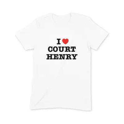 I Love Court Henry T Shirt - Image 3
