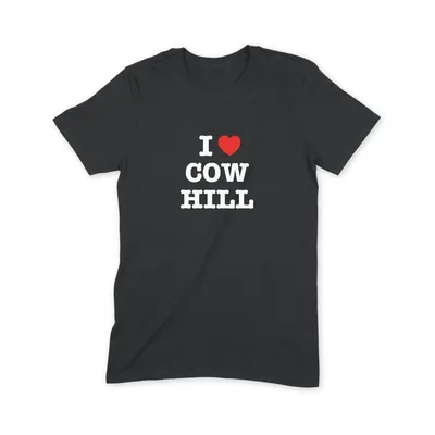 I Love Cow Hill T Shirt - Image 1