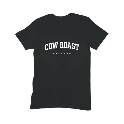 Cow Roast T Shirt (Varsity) - Image 1
