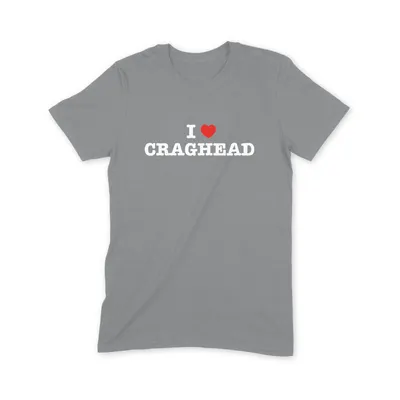 I Love Craghead T Shirt - Image 2