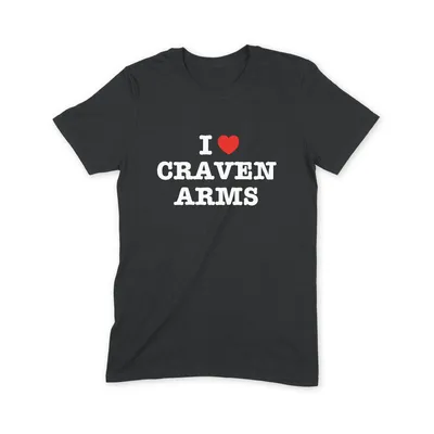 I Love Craven Arms T Shirt - Image 1