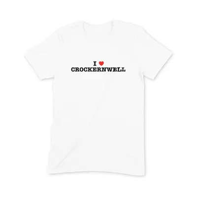 I Love Crockernwell T Shirt