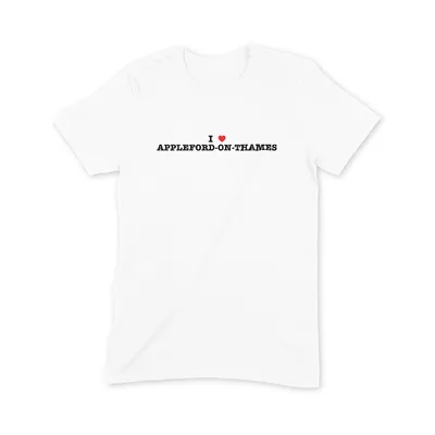 I Love Appleford-on-Thames T Shirt - Image 3