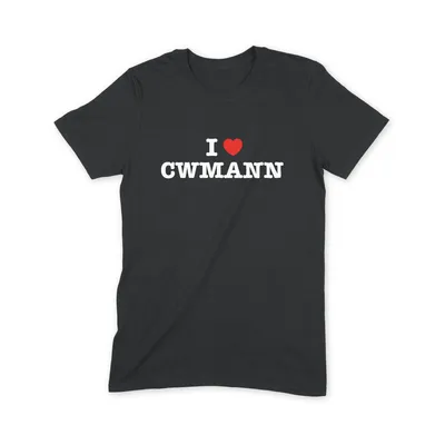 I Love Cwmann T Shirt