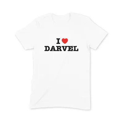 I Love Darvel T Shirt - Image 3