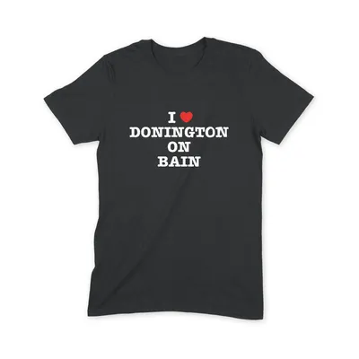 I Love Donington on Bain T Shirt - Image 1