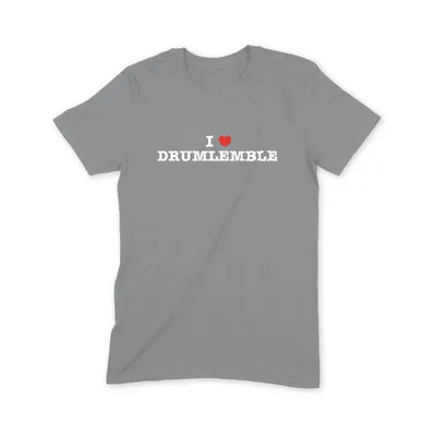 I Love Drumlemble T Shirt - Image 2