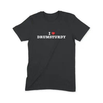 I Love Drumsturdy T Shirt