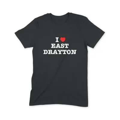 I Love East Drayton T Shirt - Image 1