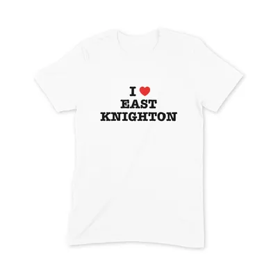 I Love East Knighton T Shirt - Image 3