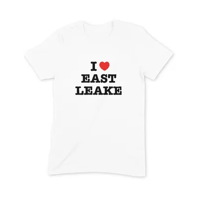 I Love East Leake T Shirt