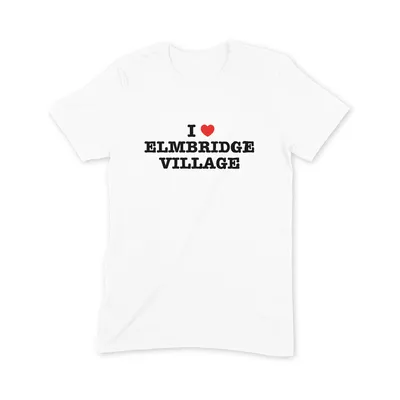 I Love Elmbridge Village T Shirt - Image 3