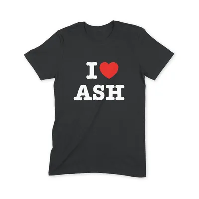 I Love Ash T Shirt - Image 1