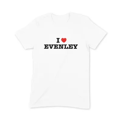 I Love Evenley T Shirt - Image 3