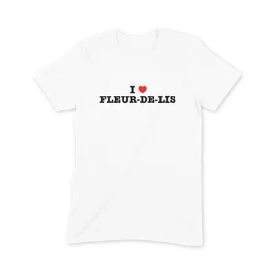 I Love Fleur-de-lis T Shirt - Image 3