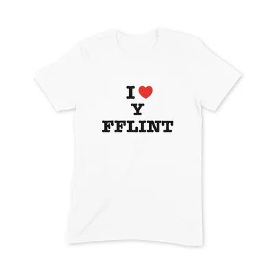 I Love Y Fflint T Shirt - Image 3