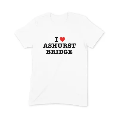 I Love Ashurst Bridge T Shirt - Image 3