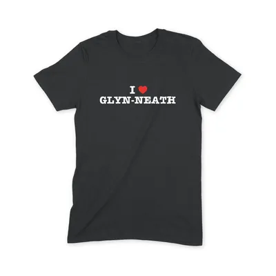 I Love Glyn-neath T Shirt - Image 1