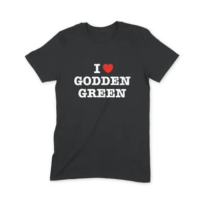 I Love Godden Green T Shirt - Image 1