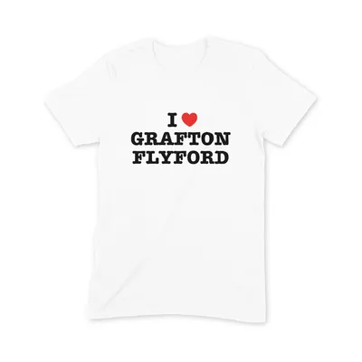 I Love Grafton Flyford T Shirt - Image 3