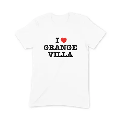 I Love Grange Villa T Shirt - Image 3