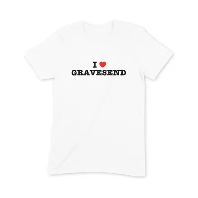 I Love Gravesend T Shirt - Image 3