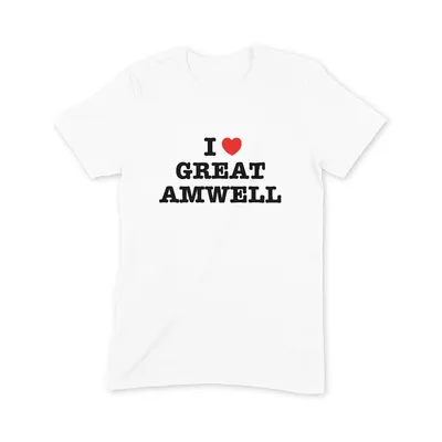 I Love Great Amwell T Shirt - Image 3