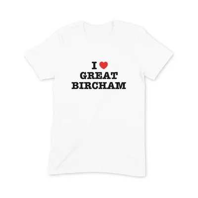 I Love Great Bircham T Shirt - Image 3