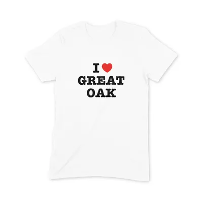 I Love Great Oak T Shirt - Image 3