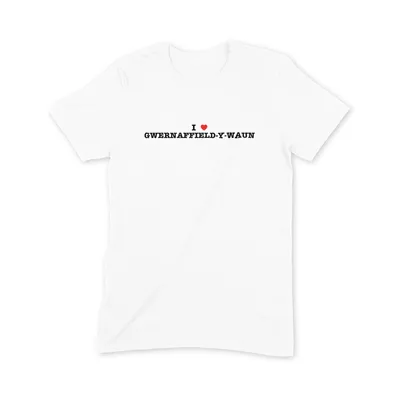I Love Gwernaffield-y-Waun T Shirt - Image 3