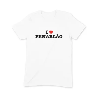 I Love Penarlâg T Shirt - Image 3