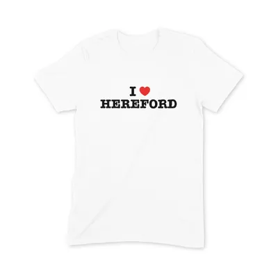 I Love Hereford T Shirt - Image 3
