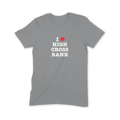 I Love High Cross Bank T Shirt - Image 2
