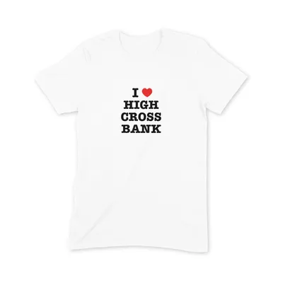 I Love High Cross Bank T Shirt - Image 3