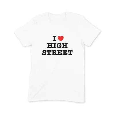 I Love High Street T Shirt - Image 3