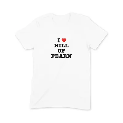 I Love Hill of Fearn T Shirt - Image 3