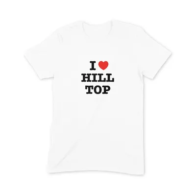 I Love Hill Top T Shirt - Image 3