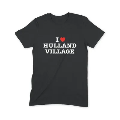 I Love Hulland Village T Shirt - Image 1