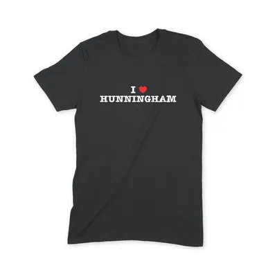 I Love Hunningham T Shirt - Image 1