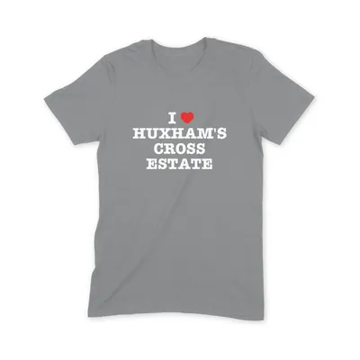 I Love Huxham's Cross Estate T Shirt - Image 2