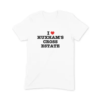 I Love Huxham's Cross Estate T Shirt - Image 3