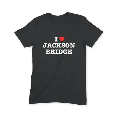 I Love Jackson Bridge T Shirt - Image 1