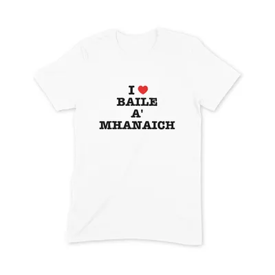I Love Baile a' Mhanaich T Shirt