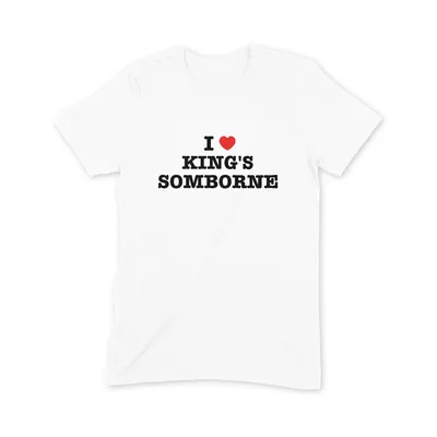 I Love King's Somborne T Shirt - Image 3