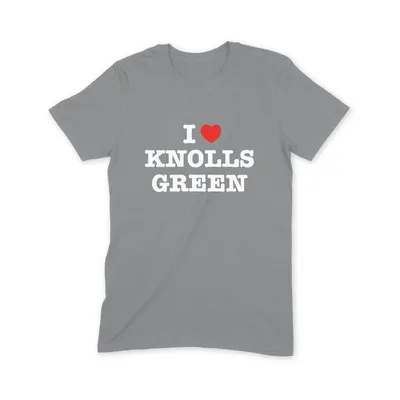 I Love Knolls Green T Shirt - Image 2