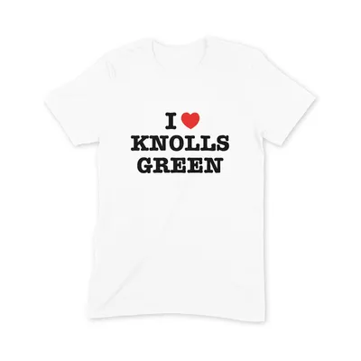 I Love Knolls Green T Shirt - Image 3