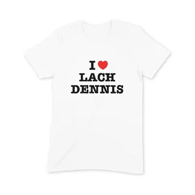 I Love Lach Dennis T Shirt - Image 3