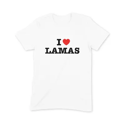 I Love Lamas T Shirt - Image 3