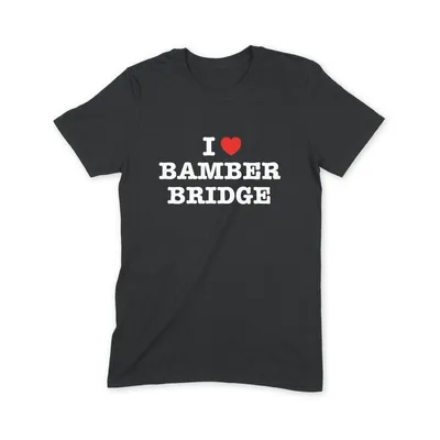 I Love Bamber Bridge T Shirt - Image 1
