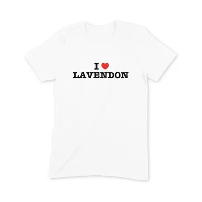 I Love Lavendon T Shirt - Image 3